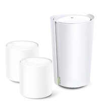 TP-Link Deco X73-DSL(3-pack) AX5400 VDSL Whole Home Mesh Wi-Fi 6 Modem System 660sqm Coverage For 1-3 Bedroom Houses, Dual-Band, OFDMA, MU-MIMO, Beam