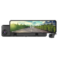 Autobacs 10 Inch Mirror Front & Rear Dvr