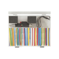 161 Piece Heatshrink Pack with Gas Powered Heat Blower 