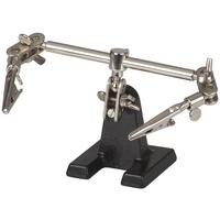 2 Strong Aligator Clip & Heavy Base Third Metal Hand PCB Holder Tool
