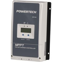 Powertech 60A MPPT Solar Charge Controller for Lithium or SLA Batteries