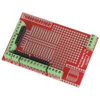 Prototyping Hat for Raspberry Pi Includes screw terminals and solder points