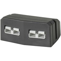 Surface Mount Bracket with Twin Battery Connector 50A High Current Connectors