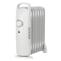 240V 700W Noiseless Operation Wide Feet Energy Efficient Mini 7-Fin Oil Heater
