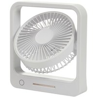 Digitech 6inch 4 Selectable Speed Settings Low-Noise Rechargeable Desktop Fan