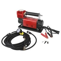 Rovin 12VDC 160L Per Min 8m Detachable Air Hose Zipper Carry Bag Air Compressor