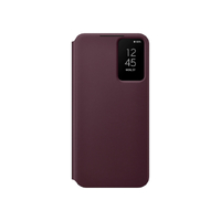 Samsung Smart Clear View Cover - Samsung GS22+ - Burgundy