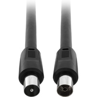 PRO2 5M RG59QUAD TV Extension Lead pal Plug To Pal Socket - Black