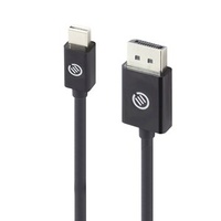 Alogic 2m Mini DisplayPort to DisplayPort Cable Ver 1.2 - Male to Male - ELEMENTS Series