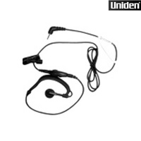 UNIDEN Heavyduty Rubber ear Hook Microphone with Inline PTT