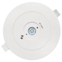 3W Recessed LED Emergency Light 3 Hour Battery Backup 300lm Cool White 6000K