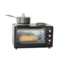Lenoxx EO425R Healthy Choice Portable Oven with Rotisserie Cook Grill or Bake 