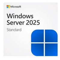 Microsoft Windows Server 2025 Standard Edition Base License for 16 Cores (OEM). Office and Corporate Enhanced Security & Remote No Refund/Downgrade