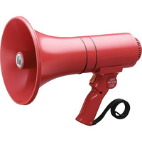 TOA ER-1215S Lightweight 15W Handheld Megaphone with Siren Red