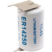 Powercell TC45 ER14250PCB 3.6V Lithium Battery 1-2 AA LISOCL2 with TAGS