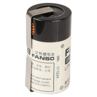 FANSO 3.6V LithiumThionyl Chloride 9Ah Tagged TypeC Battery UL Component Metal Sealing