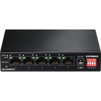 5 Port 10/100 POE Switch 60W 5 Ports POE Edimax