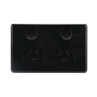 AVOL Double Power Point - Black