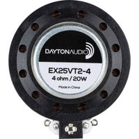 Dayton Audio 20W 4 Ohm Vented 25mm Interchangeable Hardware Mount Exciter 