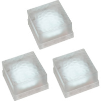 3PK 1.8W SQUARE BRICK LIGHT