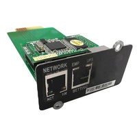 ION F-SNMP Network Management Card, Dual Port Internal SNMP card for F16 and F18 UPS, 43.1mm x 68.4mm x 133.3mm, 3 Year Advanced Replacement Warranty