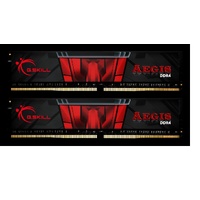 G.SKILL F4-3200C16D-32GIS 32GB (2 x 16GB)/ PC4-25600 / DDR4 3200 Mhz/ Timings 16-18-18-38/ Voltage 1.35V/ Aegis