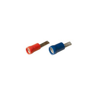 CABAC Flat Blade Connector Wire Range 1.0 - 2.5mm Squared 100Pack Blue