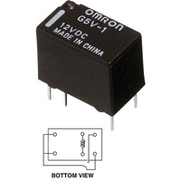 12VDC 2A Mini Relay Fujitsu Single Pole Double Throw