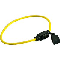 Inline Mini Blade Fuse Holder with 300mm Loop of Wire for 12-32V Auto Fuses
