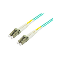Comsol 10mtr LC-LC Multi-Mode Duplex Fibre Patch Cable LSZH 50/125 OM4