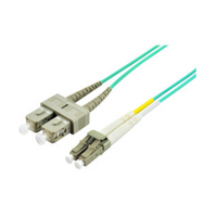 Comsol 3mtr LC-SC Multi-Mode Duplex Fibre Patch Cable LSZH 50/125 OM3