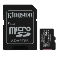 Kingston 64GB MicroSD SDHC SDXC Class10 UHS-I Memory Card Standard SD Adaptor