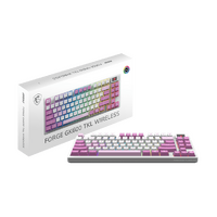 Msi Forge Gk600 Tkl Wireless Violet Keyboard
