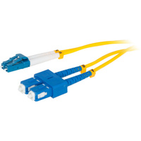 Pro.2 SC to LC Connector DX 3.0mm LSZH  Single Mode OS2 Fibre Patch Lead 2m