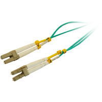 Pro.2 LC to LC Connector DX 3.0mm LSZH MM OM3 Fibre Patch Lead 1m