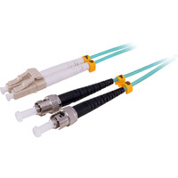 Pro.2 ST to LC Connector Multimode Fibre Patch Lead 2m
