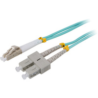 Pro.2 LC-SC Connetor OD 2.0mm DX LSZH Multimode OM4 Fibre Patch Lead 2m