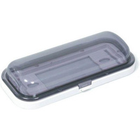 Front Only Facia Cover White Marine Radio Housing Protection from dust and water