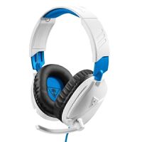 Turtle Beach Recon 70 White Wired Gaming Headset 40mm Overear Speaker 3.5mmAudio