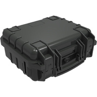 DOSS 288X260X130mm Waterproof Case Black Plastic Case Crushproof Dustproof
