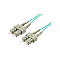 Comsol 1mtr SC-SC Multi-Mode Duplex Fibre Patch Cable LSZH 50/125 OM3