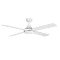 MARTEC Four Seasons Link 1220mm 4 Blade Ceiling Fan Only White