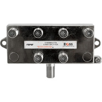 DOSS 6 Way F Splitter or Combiner Free To Air DC Power Pass 5~900Mhz FTA 