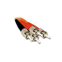 Comsol 1mtr ST-ST Multi-Mode Duplex Fibre Patch Cable LSZH 62.5/125 OM1