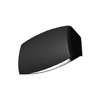 Fumagalli Abram 3W Small LED Bulkhead Lamp (Black)