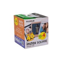 Fujifilm Instax Square Film Value (40 Pack)