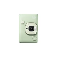 Fujifilm Instax Mini LiPlay 2-in-1 Hybrid Instant Camera and Smartphone Printer 2024 (Matcha Green)