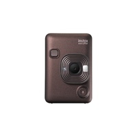 Fujifilm Instax Mini LiPlay 2-in-1 Hybrid Instant Camera and Smartphone Printer 2024 (Deep Bronze)