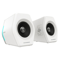 Edifier G2000 Bluetooth V4.2 Gaming 16W RMS 2.0 Speakers RGB 12 Light White