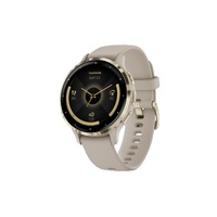 Garmin Venu 3 & 3S Smart Sports Watches 41mm Colour French Grey/Soft Gold
